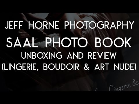 Photographer unboxing and review of Saal Professional Line photo book
