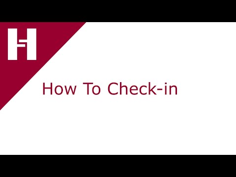 Opera PMS - How To Check-in - YouTube