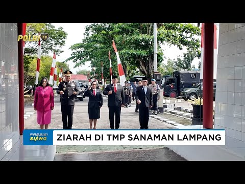 POLDA KALTENG GELAR ZIARAH DAN TABUR BUNGA DI TMP SANAMAN LAMPANG KENANG JASA PAHLAWAN