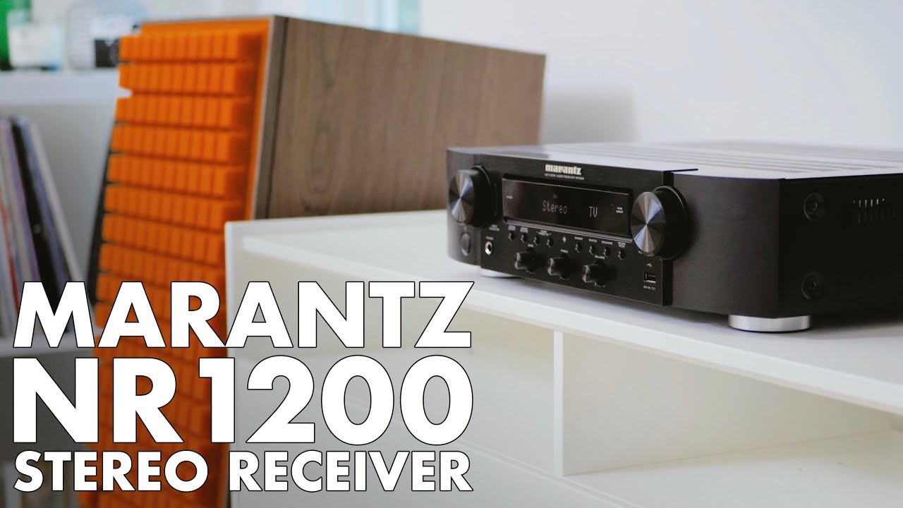 video Amply nghe nhạc Marantz NR1200 chính hãng 0