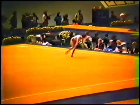 TC HUN 1987 Worlds   Andrea Ladanyi FX
