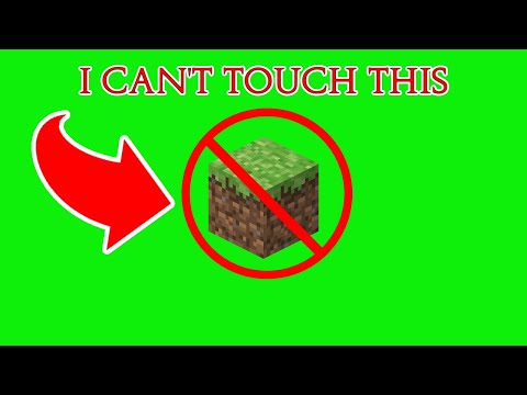 Minecraft CRAZY Challenge: No Touching Green!
