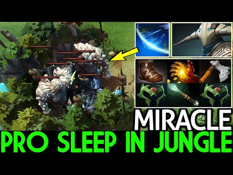 MIRACLE [Sven] This is Way Pro Sleep in Jungle 2x Wraith Band Build Dota 2