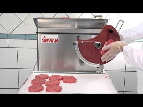 Burger press sirman - hamburgatrice format m - patty press -...