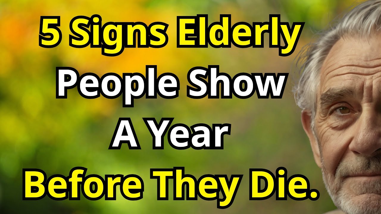 5 Signs an Elderly Person May Be in Their Final Year – Subtle Warnings You Shouldn’t Ignore