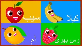 Fruits Song  Learn Fruits Names in Urdu and More  