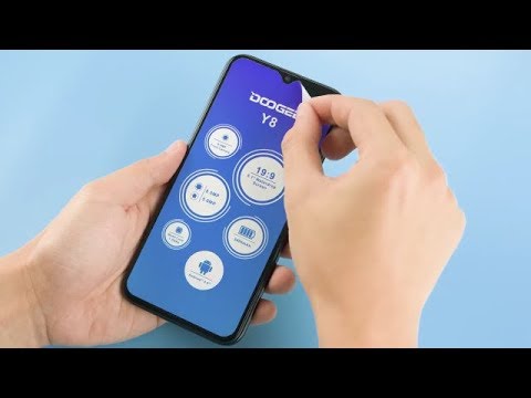 DOOGEE Y8 (2019) official Unbox