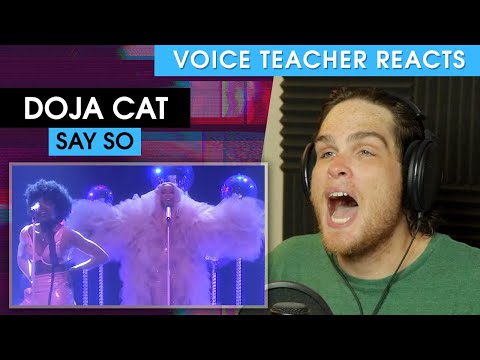 Doja Cat - Say So | Voice Teacher Reacts