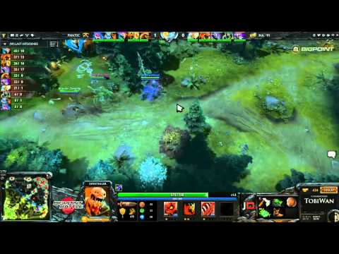 Na'Vi vs Fnatic EU Game 1 - Bigpoint Battle DOTA2 - TobiWan