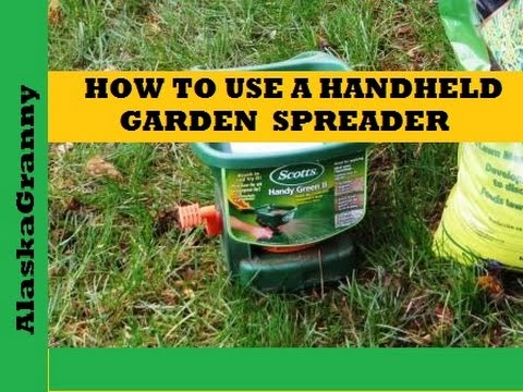 How to Use Hand Held Garden Spreader
