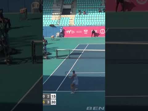 15 year old Brenda winning the W40 Bengaluru final 😮🛫