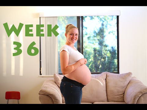 Losing my Mucus Plug? Week 36 Baby #4 Video