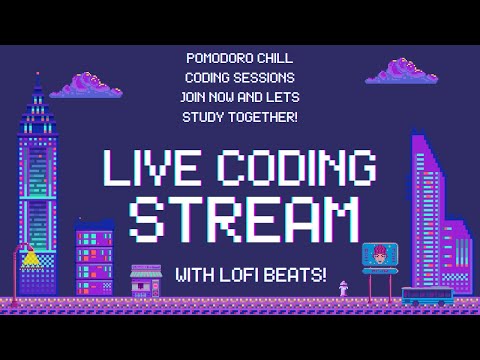 LIVE!! 24 hours chill coding pomodoro || first live stream ever #studywithme  #studymotivation