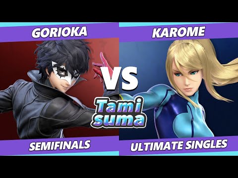 TAMISUMA 209 Semifinals - Gorioka (Joker) Vs. Karome (ZSS) Smash Ultimate SSBU