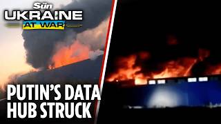 Fire erupts at Russia's Sasta plant and Yandex data hub after Ukrainian drone strike