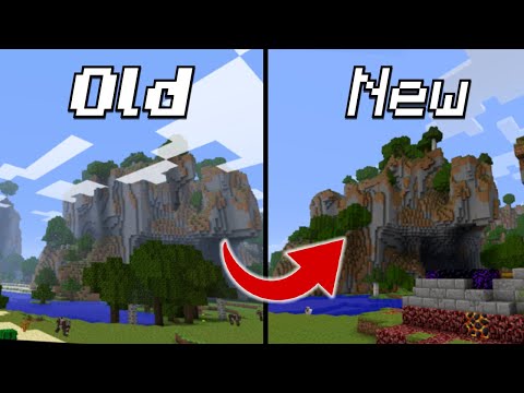 This Mod COMBINES New and Old Minecraft!