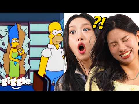 Koreans React to The Simpsons BEST Asian Stereotypes!