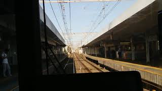 (桜内旅行XX２号) また下高井戸～明大前間で列車渋滞！？京王線 準特急京王線新宿行き 千歳烏山～笹塚～京王線新宿間 前面展望