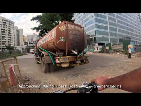 Dhanori to Kharadi via Wagholi Forest Road & VTP Godrej Manjari Township| Early Morning Pune Cycling