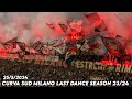 CURVA SUD MILANO LAST DANCE SEASON 23/24 || AC Milan vs Salernitana 25/5/2024