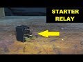 How To Test and Replace A Starter Relay