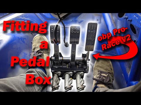 Fitting my OBP Pro-Race V2 Floor mounted Pedal box