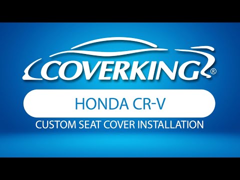 How to Install 2013-2016 Honda CR-V Custom Seat Covers | COVERKING®