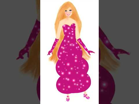Rosella ✨Barbie's transformation #ibispaintx #barbie #digitalart #digital #art #artist #viralshorts