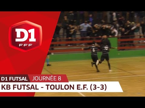 J8 : Kremlin Bicetre United - Toulon Elite Futsal (3-3), le résumé