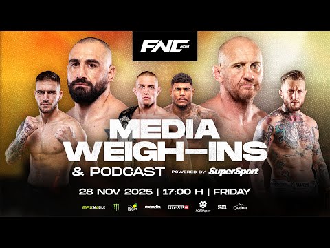 [LIVE] FNC 25 powered by Supersport | MEDIA WEIGH INS & PODCAST | Varaždin
