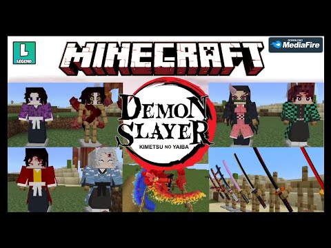 Légend - Demon Slayer Addon for Minecraft PE (Mediafire Download)