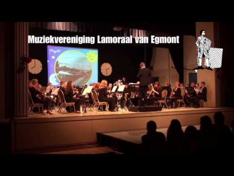 Adventures of the Beaumé uitgevoerd door muziekvereniging Lamoraal van Egmont