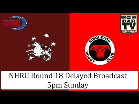 2015 NHRU Round 18 Premier 1 - Delayed Broadcast - University v Singelton
