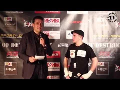 Kevin Burmester Post-Fight Interview - DoD 10