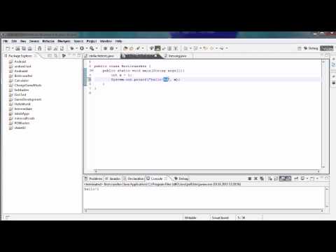 Java Tutorial 18 - seltsame arrays und printf