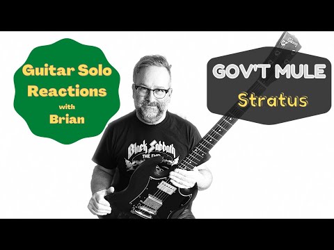 GUITAR SOLO REACTIONS ~ GOV'T Mule w/Derek Trucks ~ STRATUS