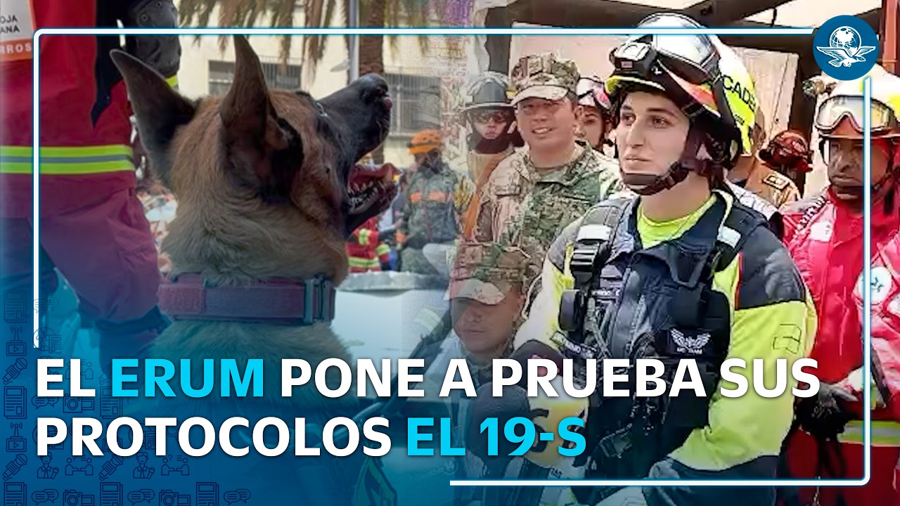 Así participaron equipos de rescate en el segundo simulacro nacional 2026