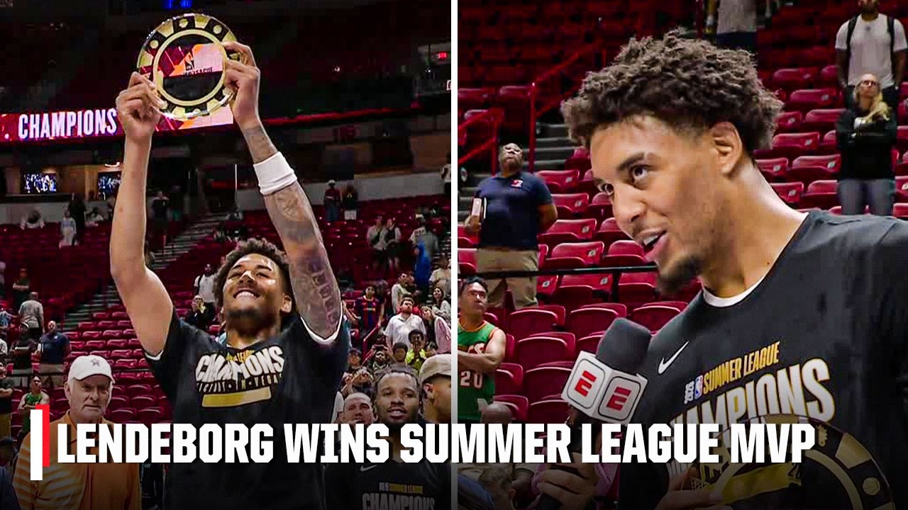 Yaxel Lendeborg drops 21 PTS & wins NBA Summer League MVP for the Warriors 🏆 | NBA on ESPN