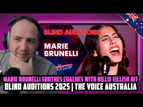 🇦🇺 Marie Brunelli "The Greatest" | Blind Auditions 2025 | The Voice Australia | T PAUL REACTS