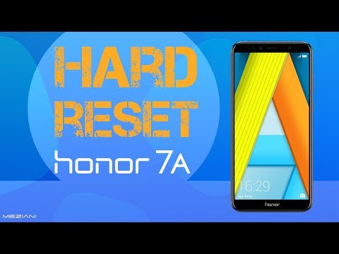 Hard Reset Huawei Honor 7A | Factory Reset