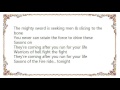 Exciter - Saxons of the Fire Lyrics