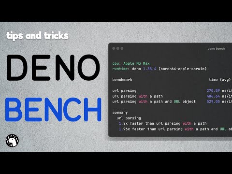 Tips and tricks with deno bench