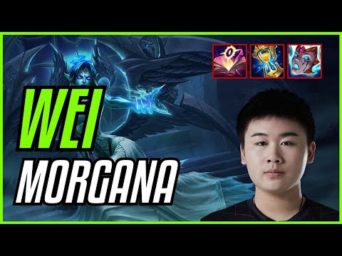 WEI - MORGANA vs LILLIA JUNGLE - EUW GRANDMASTER - PATCH 11.10