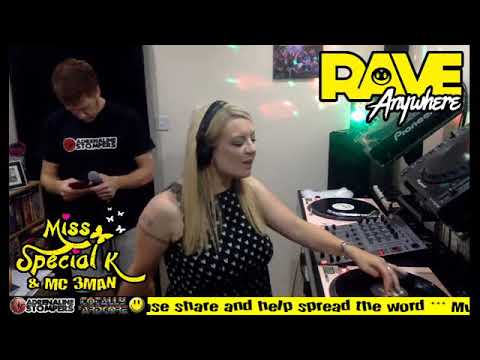 Miss Special K & 3Man Live On Rave Anywhere