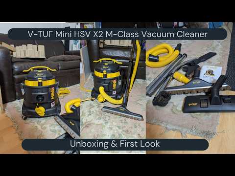 2026 V-TUF Mini HSV X2 M-Class Tough Vacuum! Unboxing, First Look & Demo!