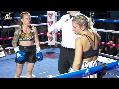 Sylwia Doligala vs Ivanka Ivanova on Maree Boxing show at Oldham leisure Centre 8 June 2024