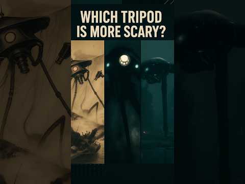 Which War of the Worlds Tripod Is the Scariest? 👽🔥.  #WarOfTheWorlds #Tripod #Aliens #Shorts #Horror