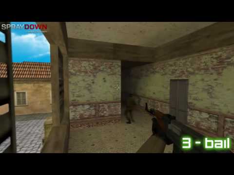 CS 1 6 Tactics #1 WeMade FOX de_inferno A-plant grenade rush (T Side)