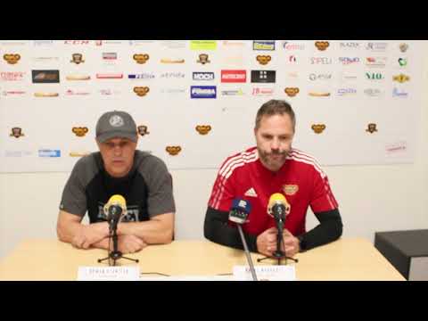 ChL 21/22, 2.kolo: Dukla - Vsetín 3:0, trenéři