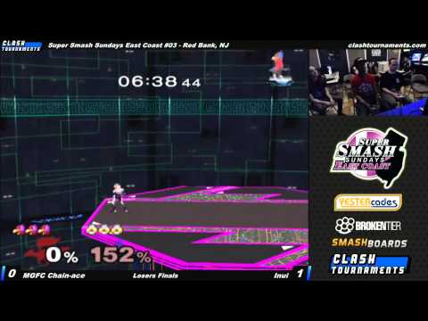 SSS EC 03 - Inui vs Chain-ace - Losers Finals - SSBM